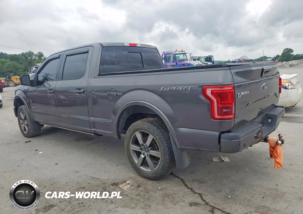 2015 Ford F150 Supercrew VIN:1FTFW1EG6FFA70077 - 2