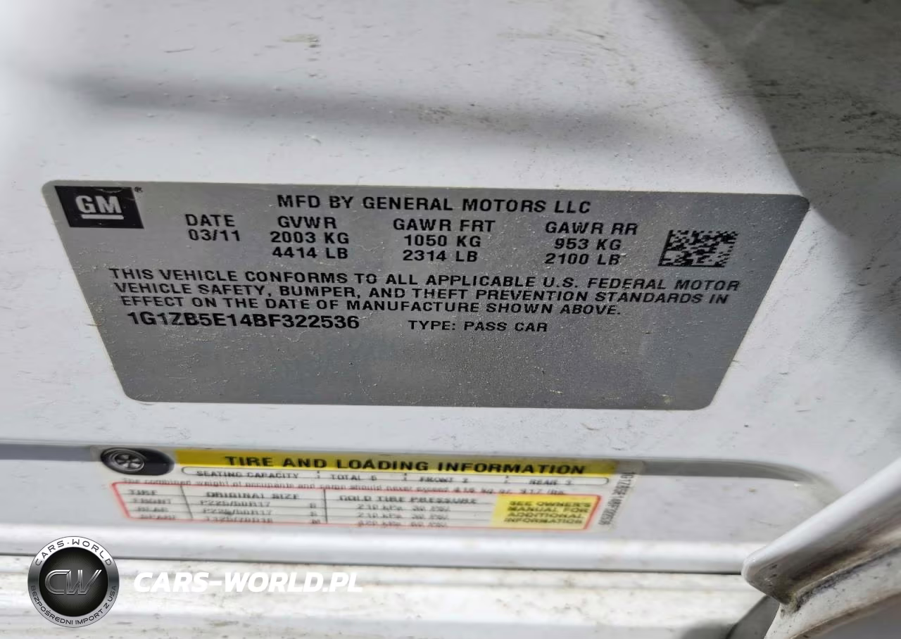 2011 Chevrolet Malibu Ls VIN:1G1ZB5E14BF322536 - 12