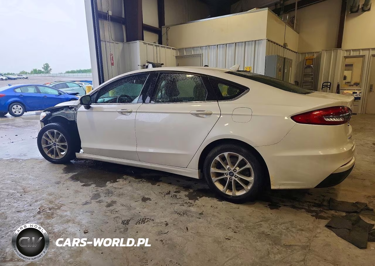 2019 Ford Fusion Se VIN:3FA6P0HD3KR229407 - 2