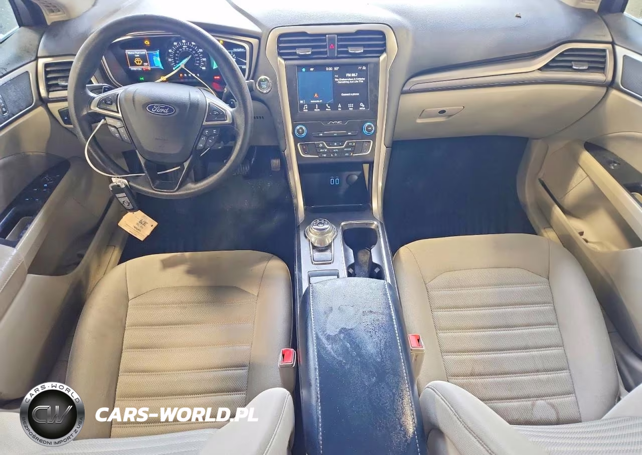 2019 Ford Fusion Se VIN:3FA6P0HD3KR229407 - 8