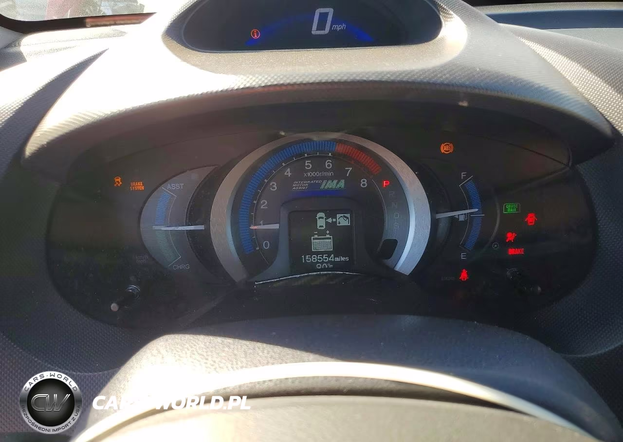2010 Honda Insight Ex VIN:JHMZE2H79AS018734 - 9