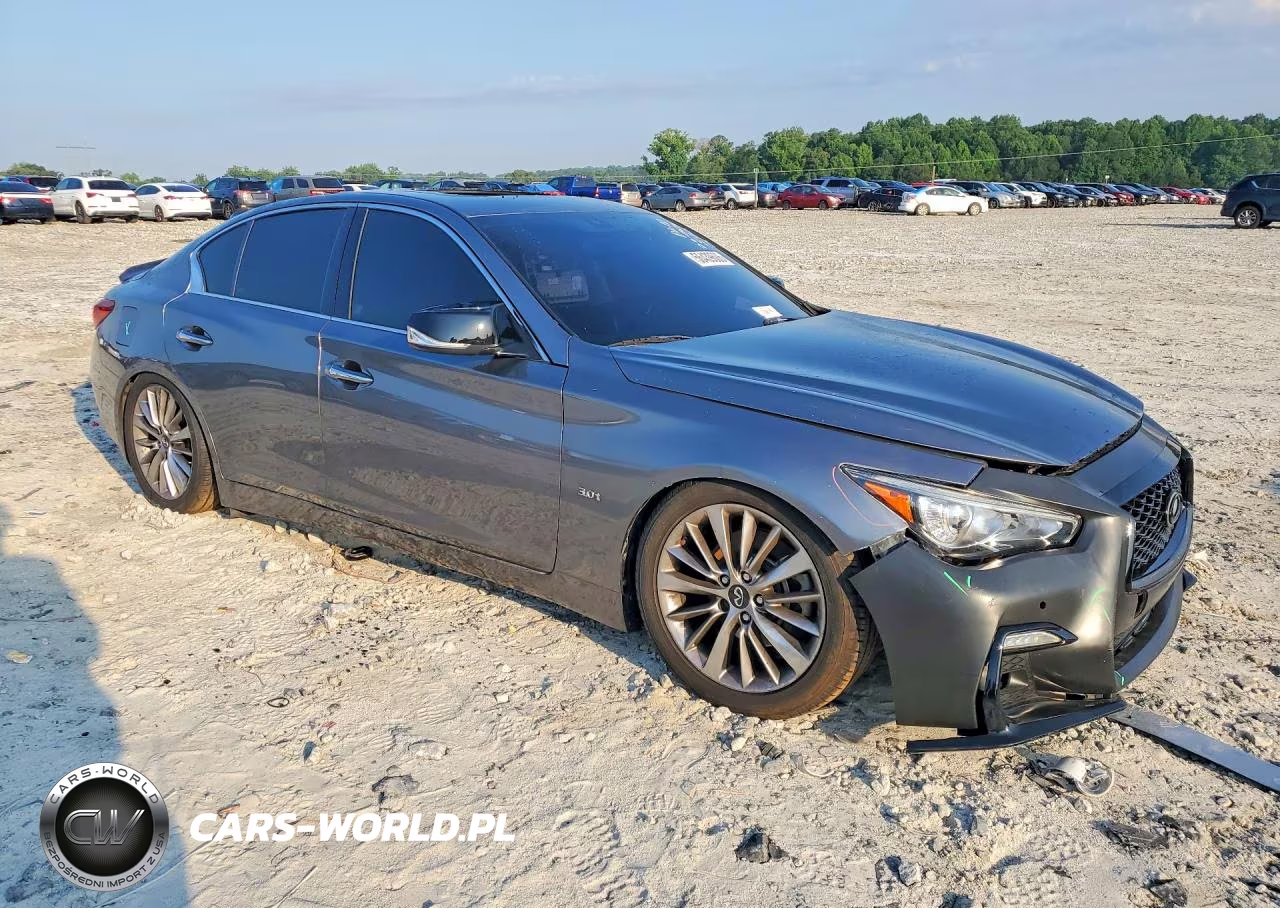 2019 Infiniti Q50 3.0T Luxe VIN:JN1EV7AR2KM552627 - 4