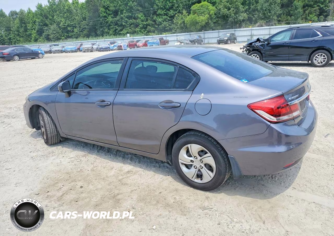 2015 Honda Civic Lx VIN:2HGFB2F51FH525397 - 2