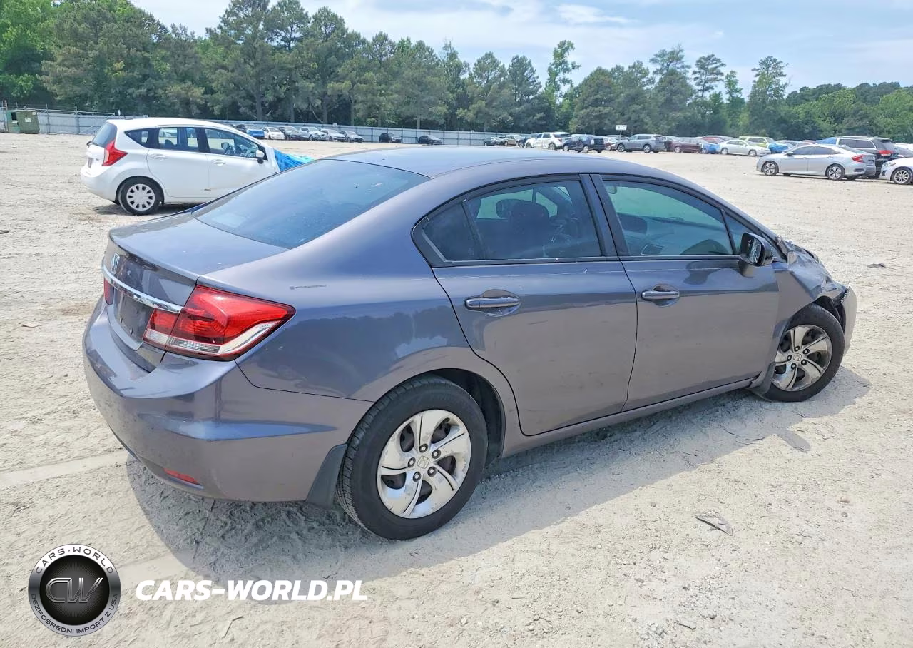 2015 Honda Civic Lx VIN:2HGFB2F51FH525397 - 3