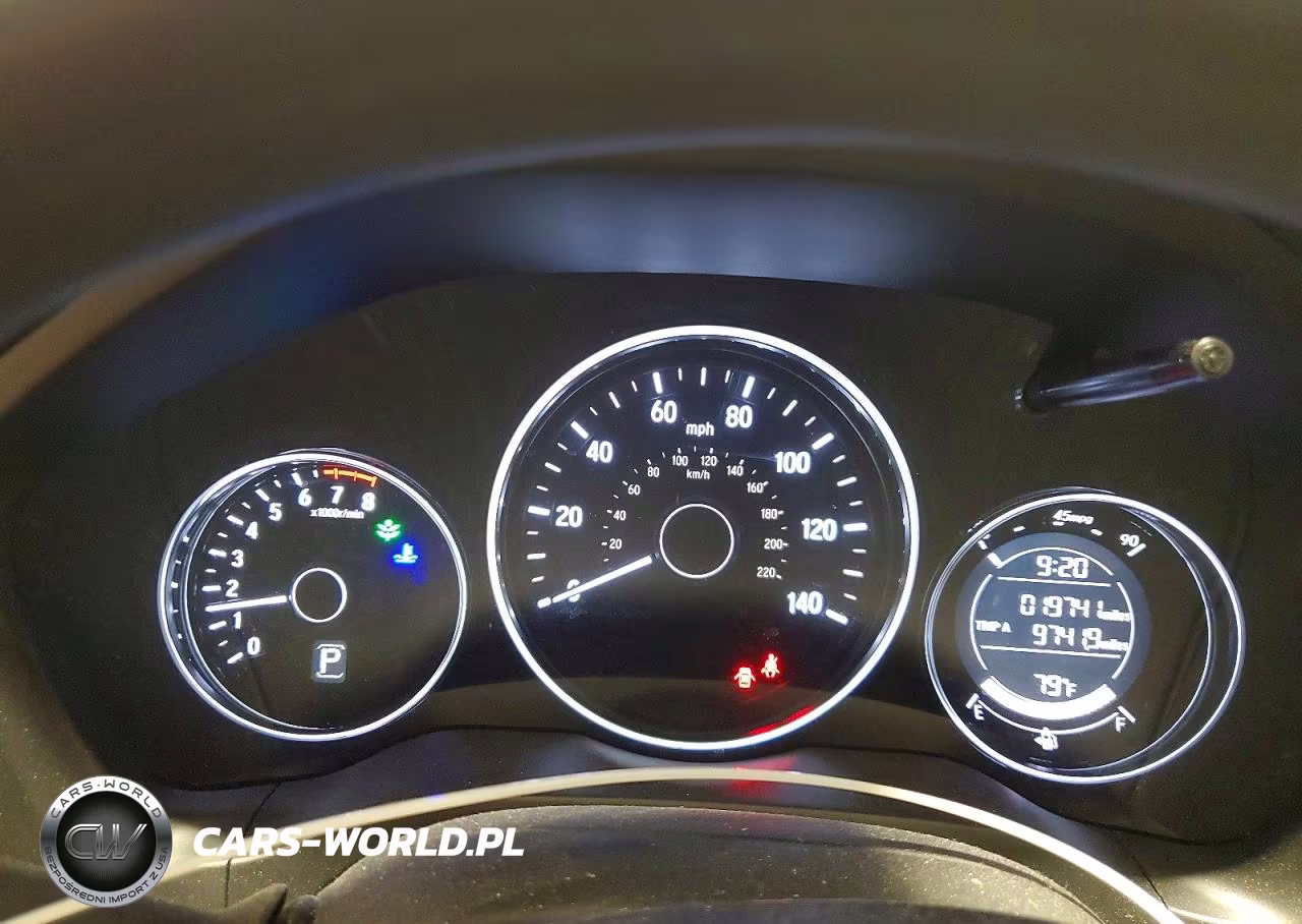 2020 Honda Hr-V Lx VIN:3CZRU6H3XLM724898 - 9