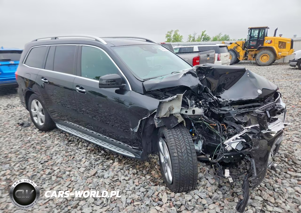 2017 Mercedes-Benz Gls 450 4Matic VIN:4JGDF6EE7HA768664 - 4
