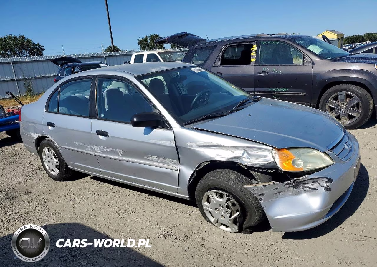 2001 Honda Civic Lx VIN:2HGES16551H614758 - 4