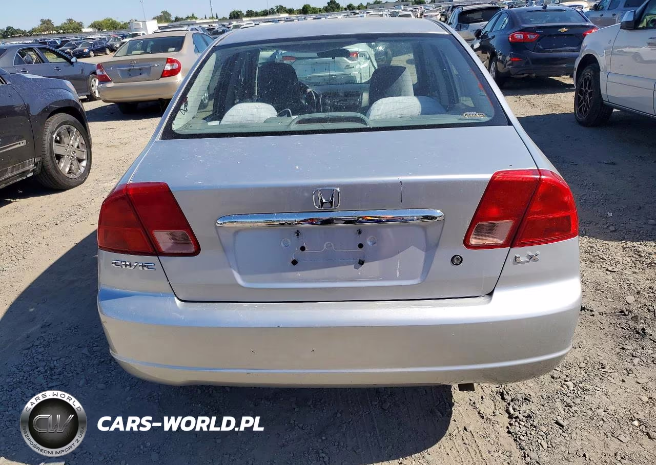 2001 Honda Civic Lx VIN:2HGES16551H614758 - 6