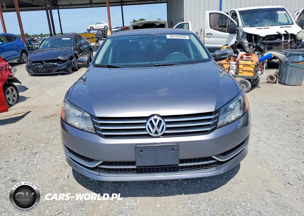 2013 Volkswagen Passat Se VIN:1VWBH7A33DC129189 - 5