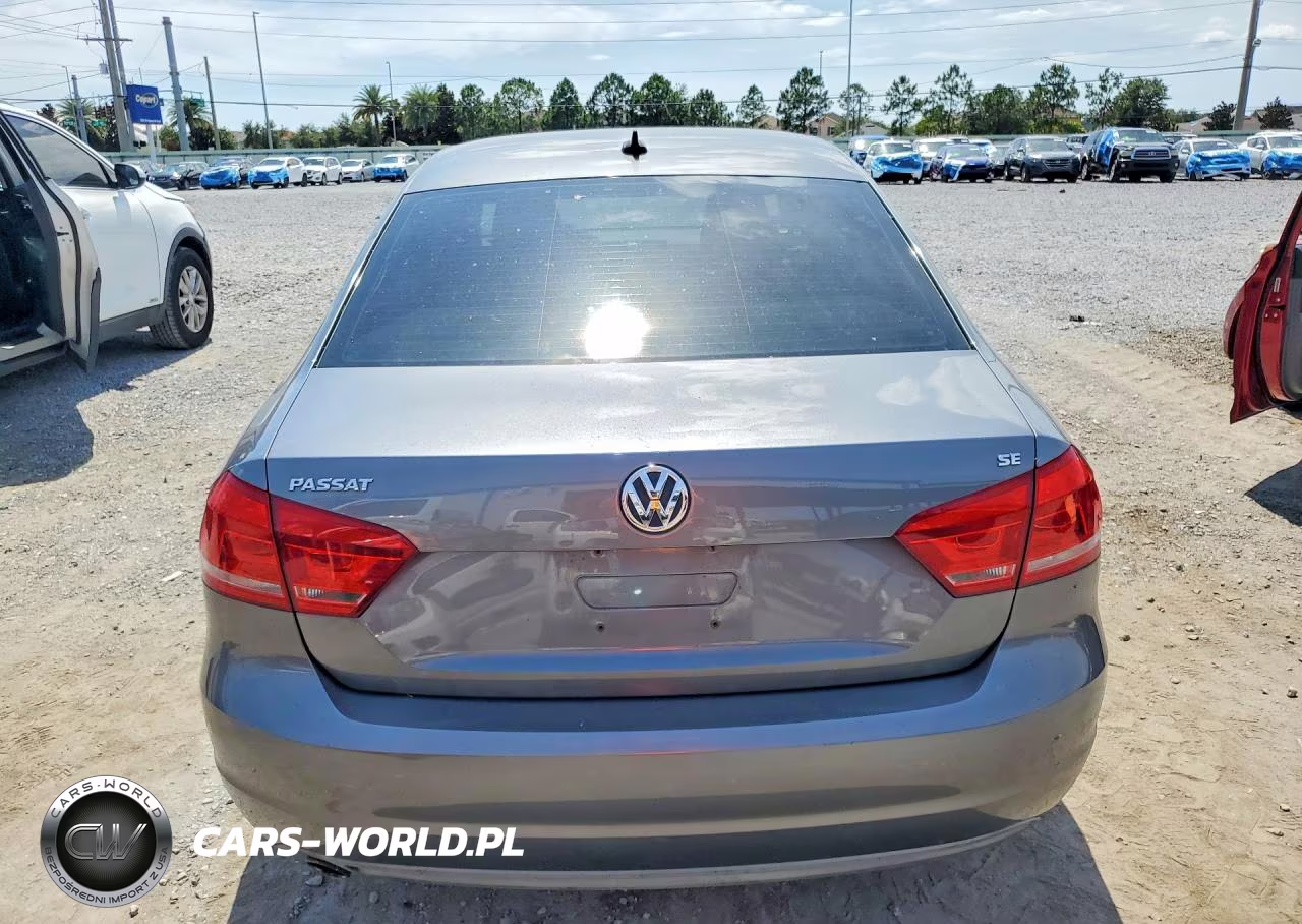 2013 Volkswagen Passat Se VIN:1VWBH7A33DC129189 - 6