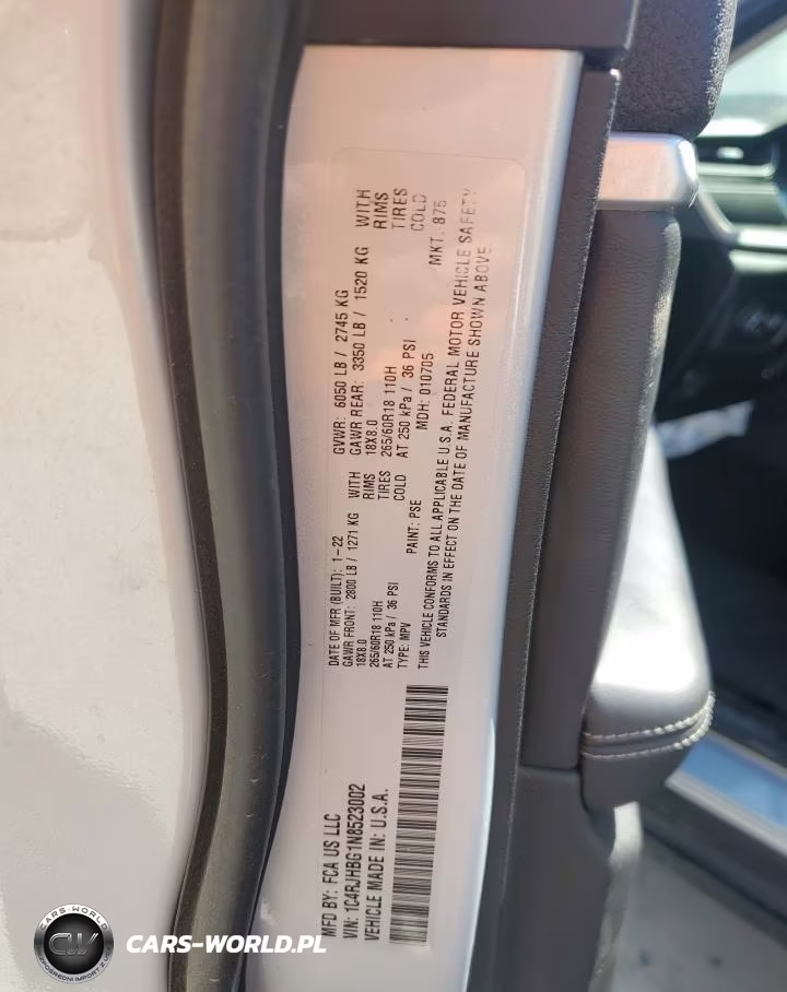 2022 Jeep Grand Cherokee Limited VIN:1C4RJHBG1N8523002 - 13