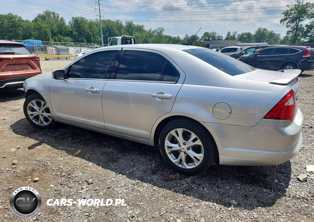 2012 Ford Fusion Se VIN:3FAHP0HG1CR235551 - 2