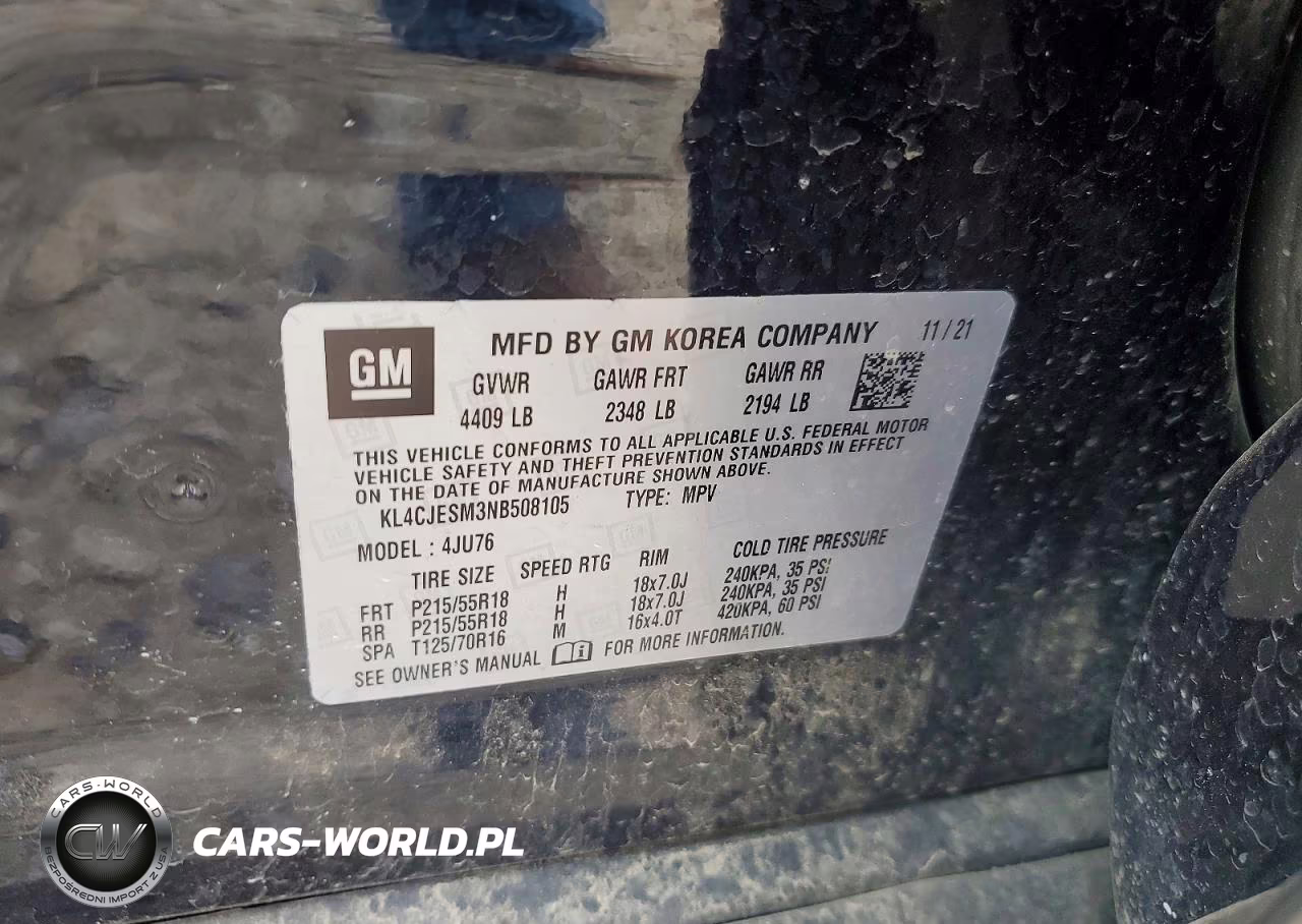 2022 Buick Encore Preferred VIN:KL4CJESM3NB508105 - 13
