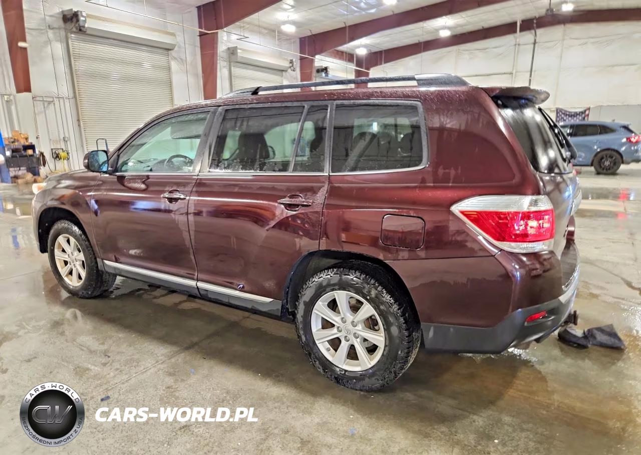 2012 Toyota Highlander Se VIN:5TDBK3EH4CS093318 - 2