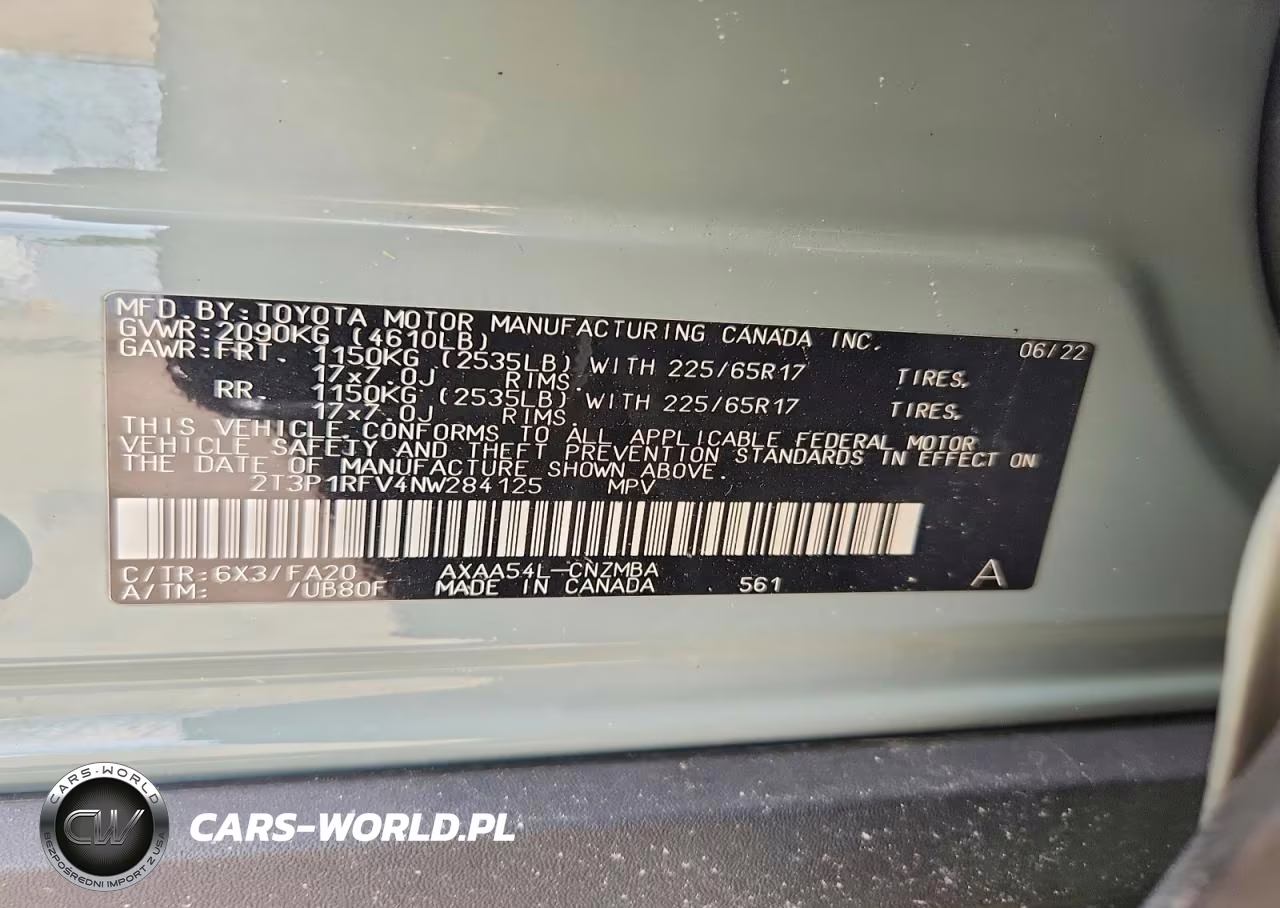 2022 Toyota Rav4 Xle VIN:2T3P1RFV4NW284125 - 13