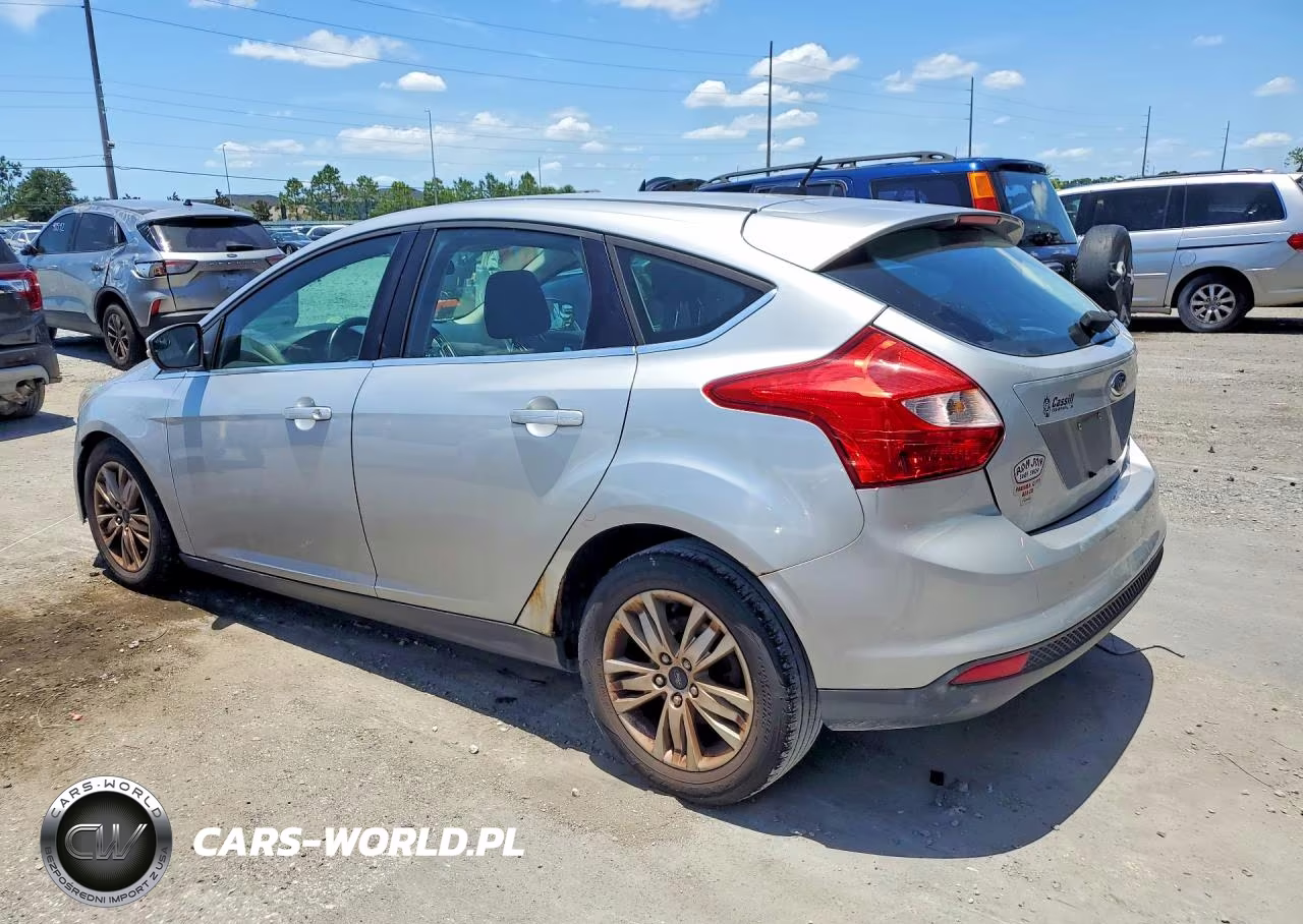 2012 Ford Focus Sel VIN:1FAHP3M23CL317596 - 2