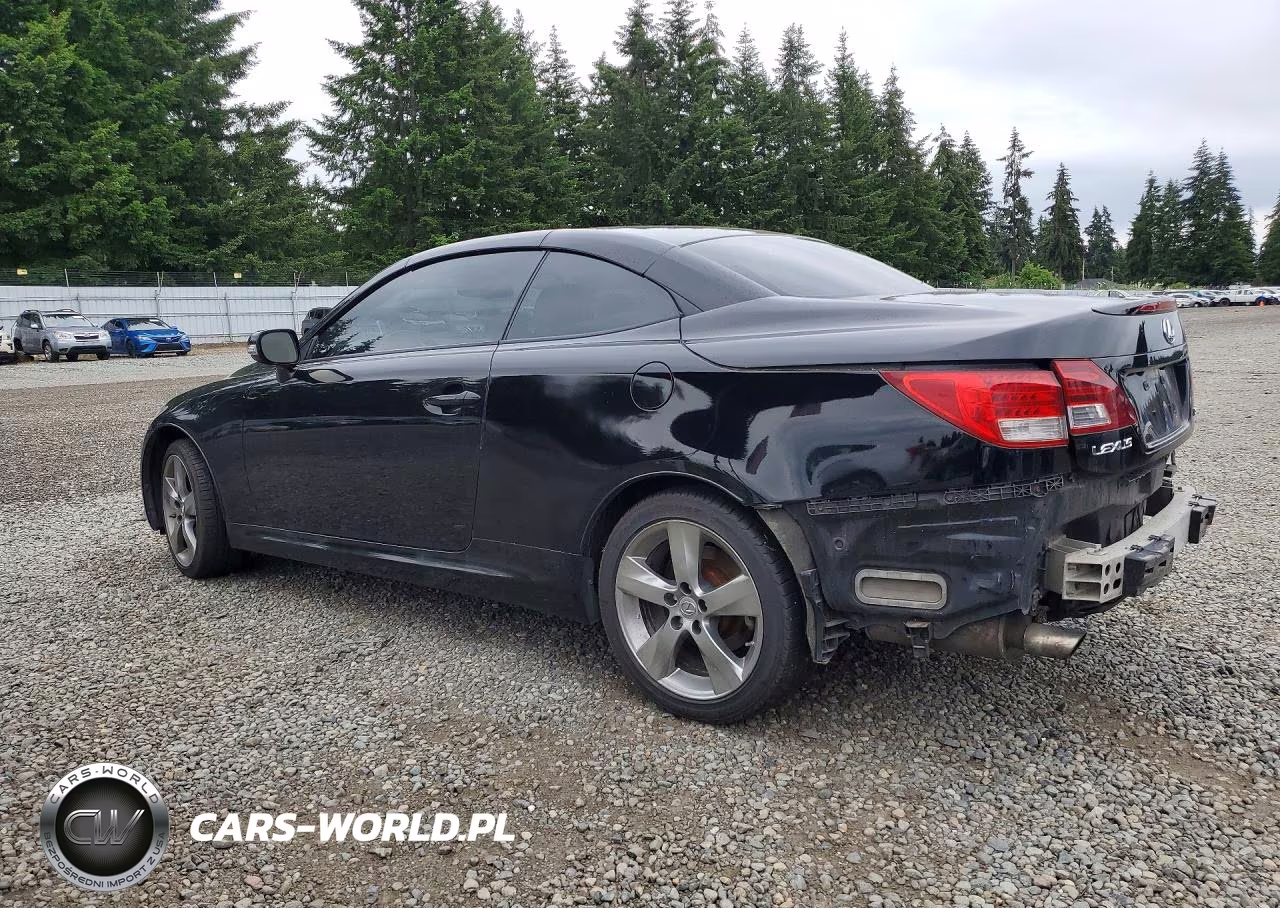 2010 Lexus Is 250 VIN:JTHFF2C21A2514347 - 2