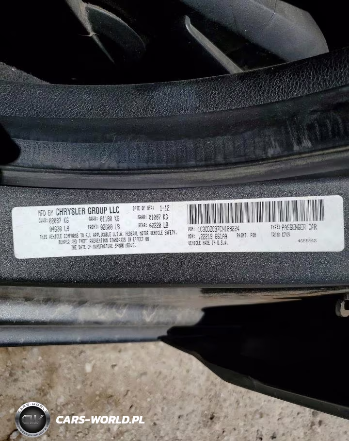 2012 Dodge Avenger Sxt VIN:1C3CDZCB7CN188224 - 12