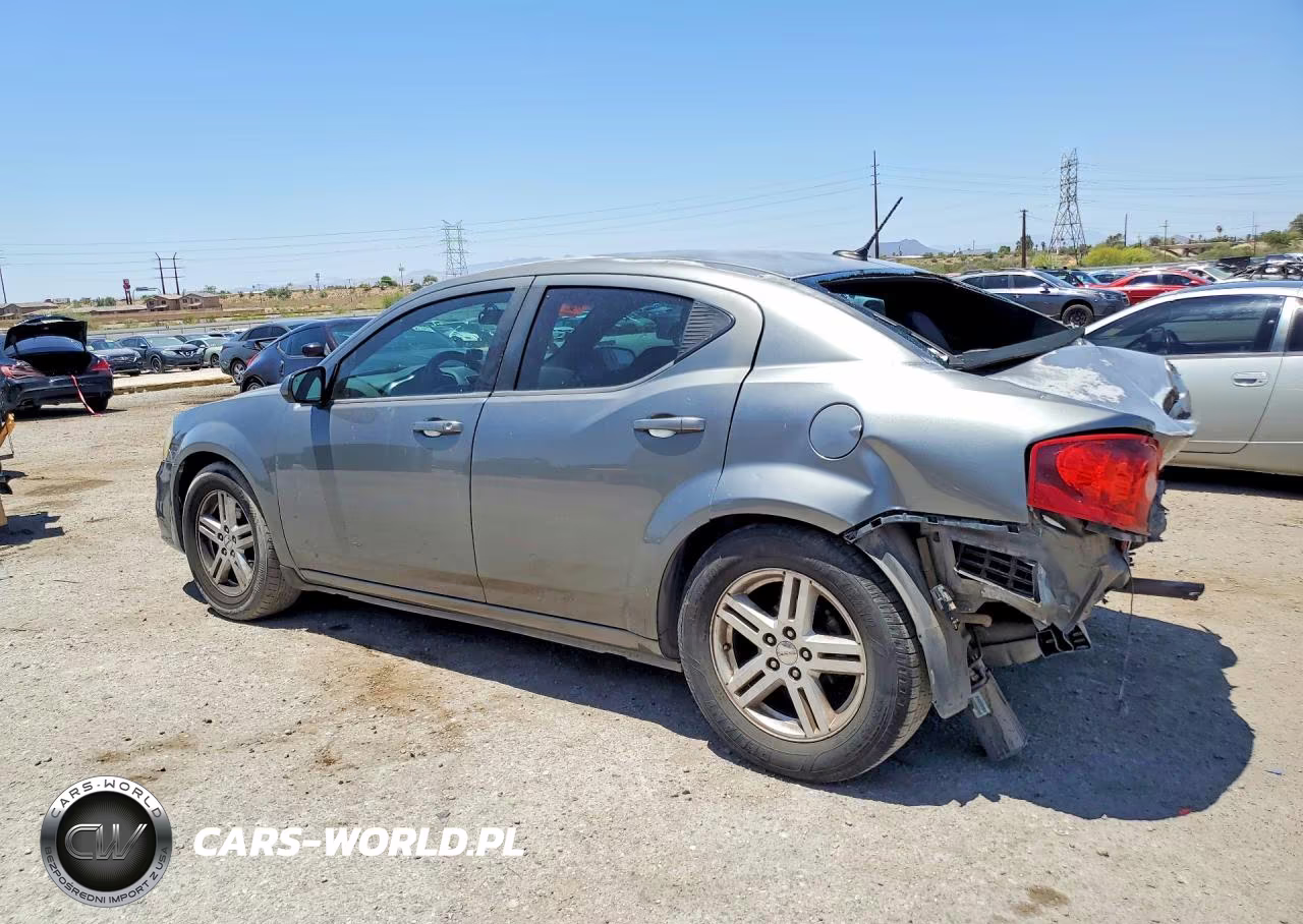 2012 Dodge Avenger Sxt VIN:1C3CDZCB7CN188224 - 2