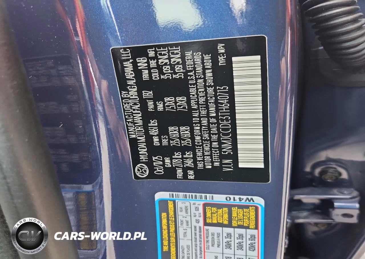 2026 Hyundai Tucson Sel Convenience VIN:5NMJCCDE3TH640713 - 13