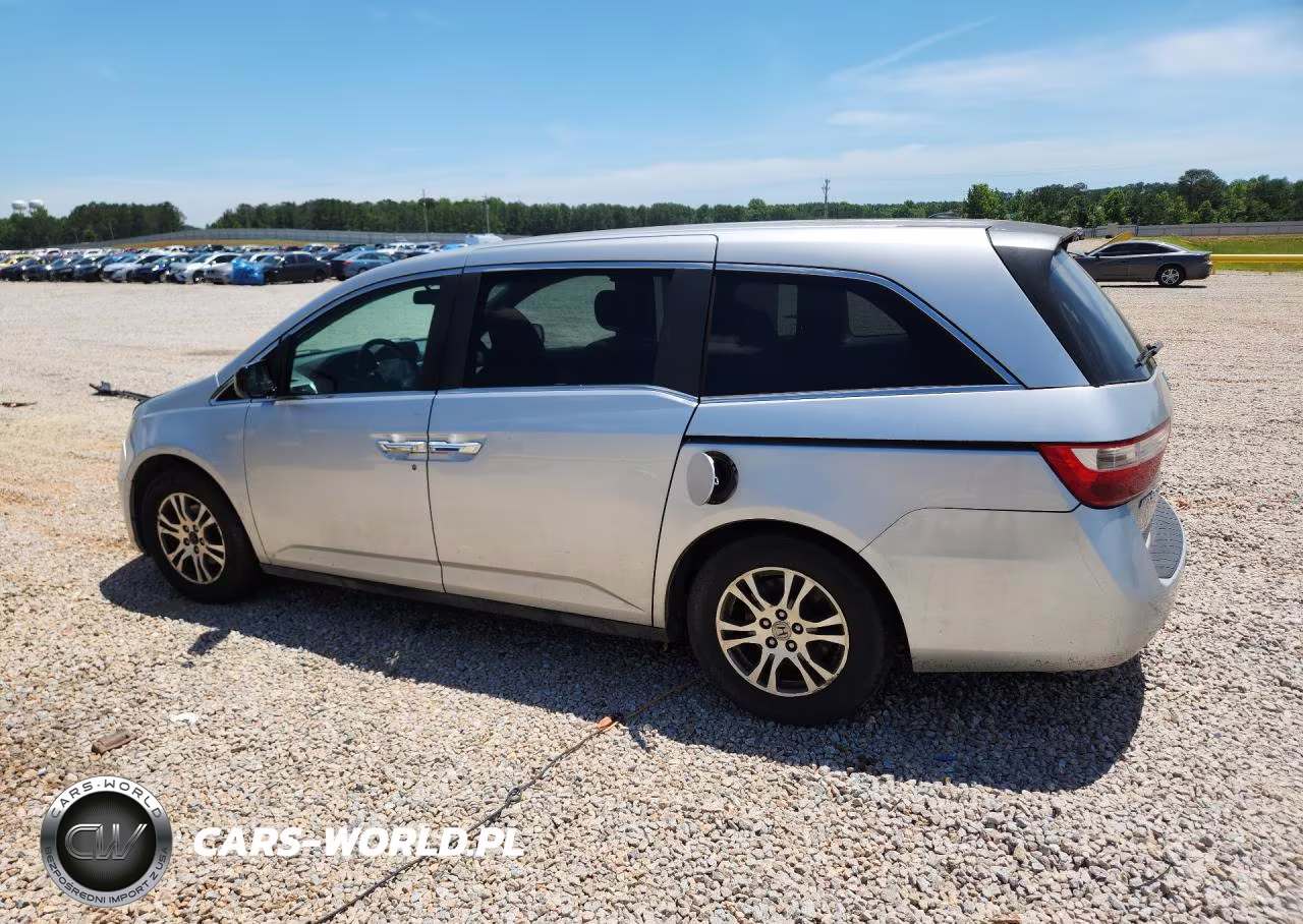 2012 Honda Odyssey Exl VIN:5FNRL5H63CB110809 - 2