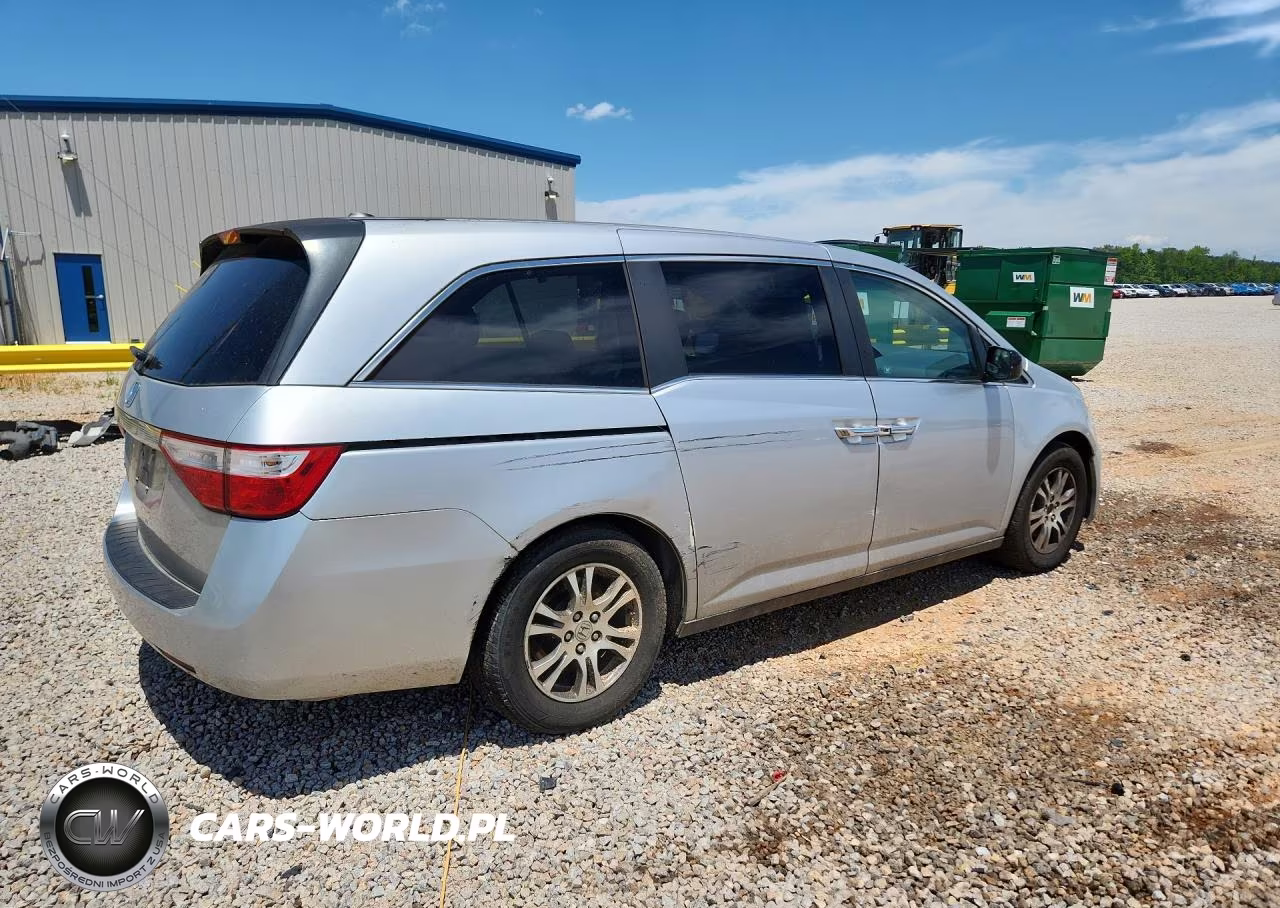 2012 Honda Odyssey Exl VIN:5FNRL5H63CB110809 - 3