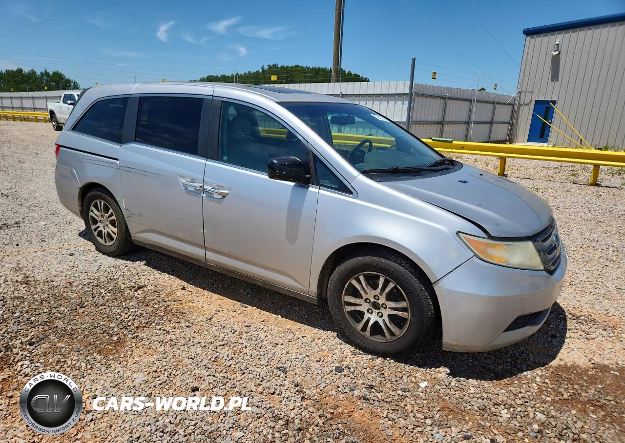 2012 Honda Odyssey Exl VIN:5FNRL5H63CB110809 - 4