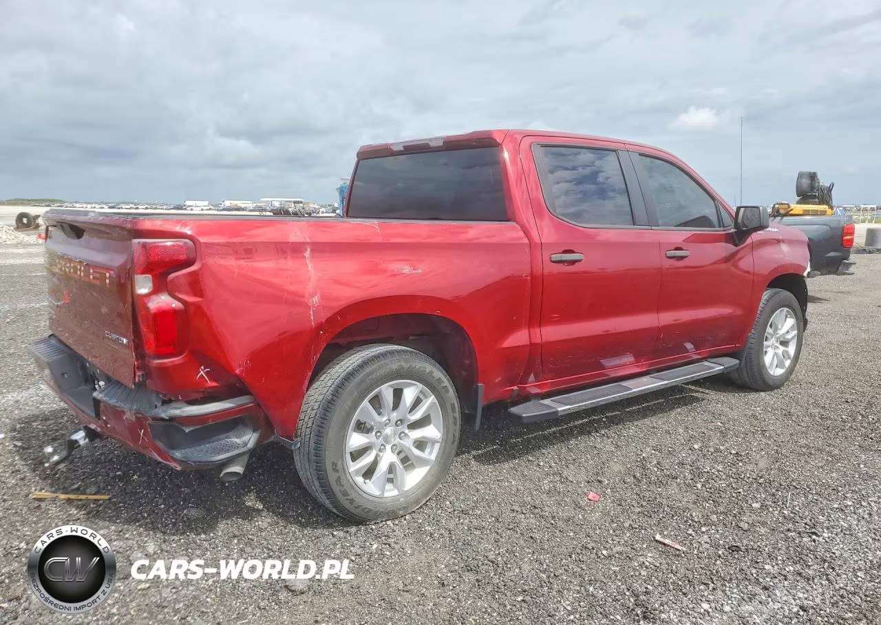 2022 Chevrolet Silverado Ltd C1500 Custom VIN:3GCPWBEK9NG174297 - 3