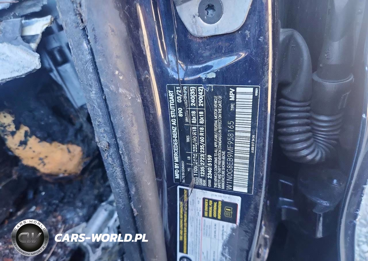 2021 Mercedes-Benz Glc 300 VIN:W1N0G8EB9MF958165 - 13