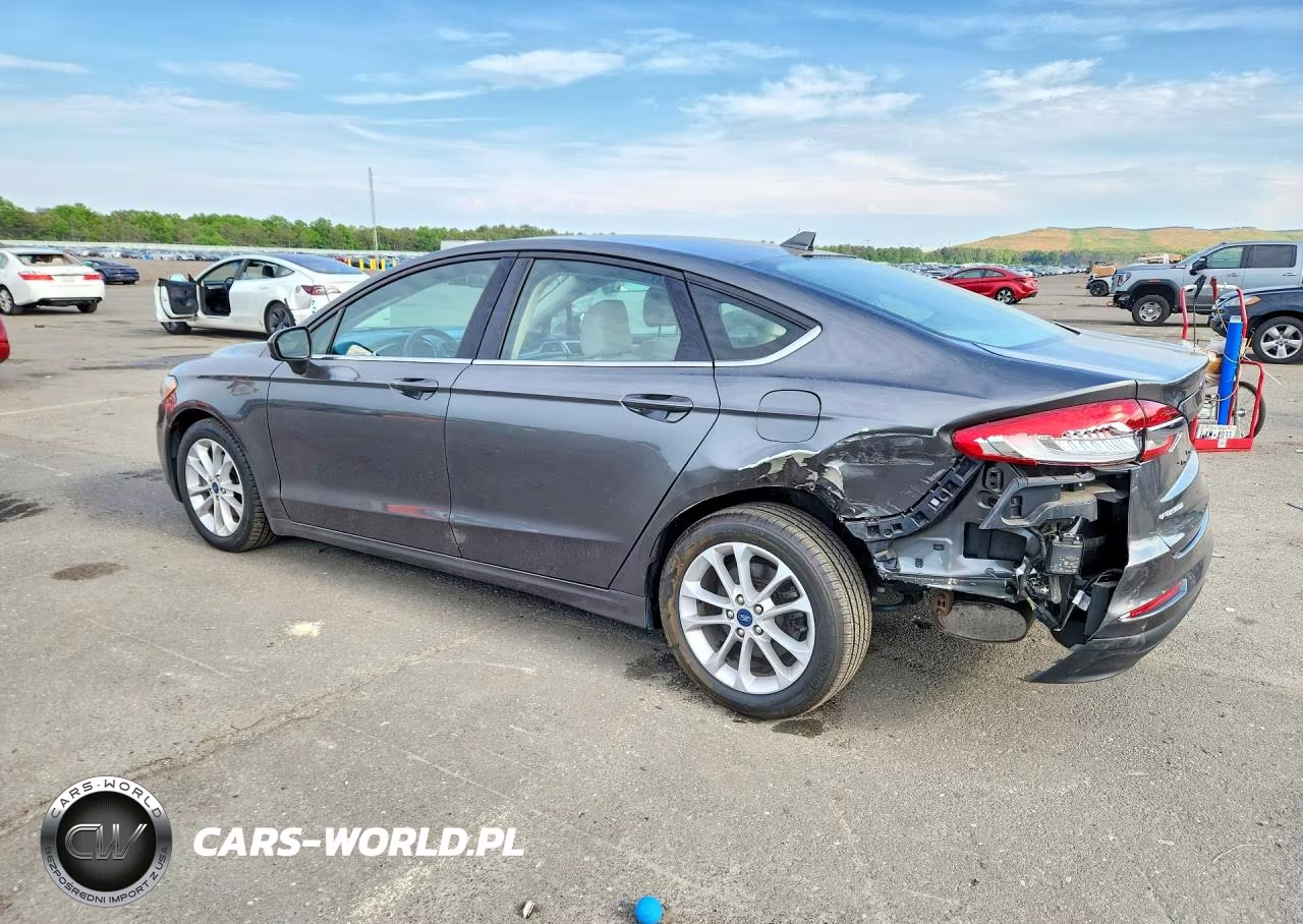 2020 Ford Fusion Se VIN:3FA6P0LU5LR183202 - 2