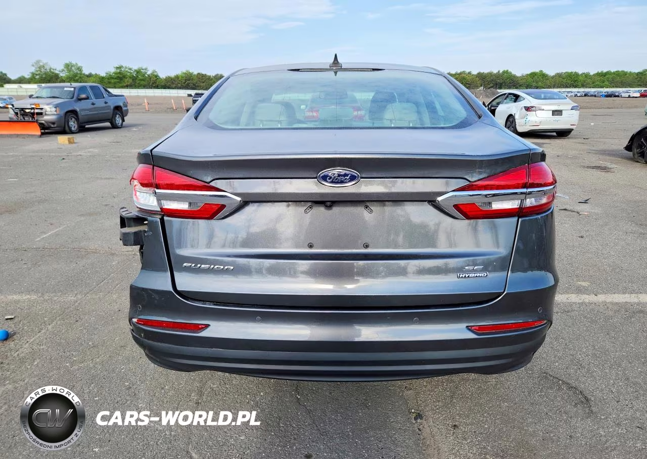 2020 Ford Fusion Se VIN:3FA6P0LU5LR183202 - 6