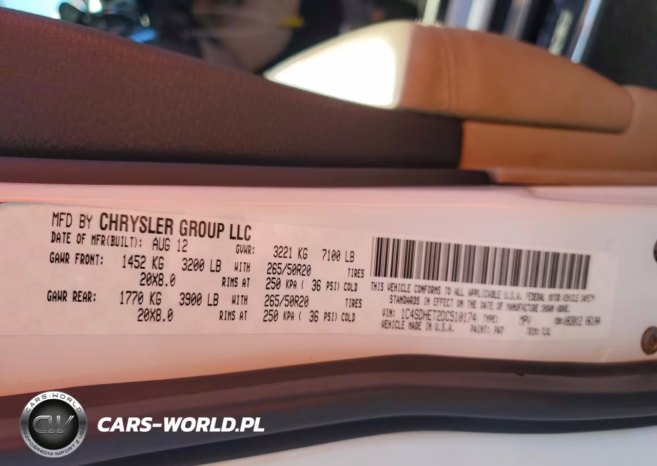 2013 Dodge Durango Citadel VIN:1C4SDHET2DC510174 - 13