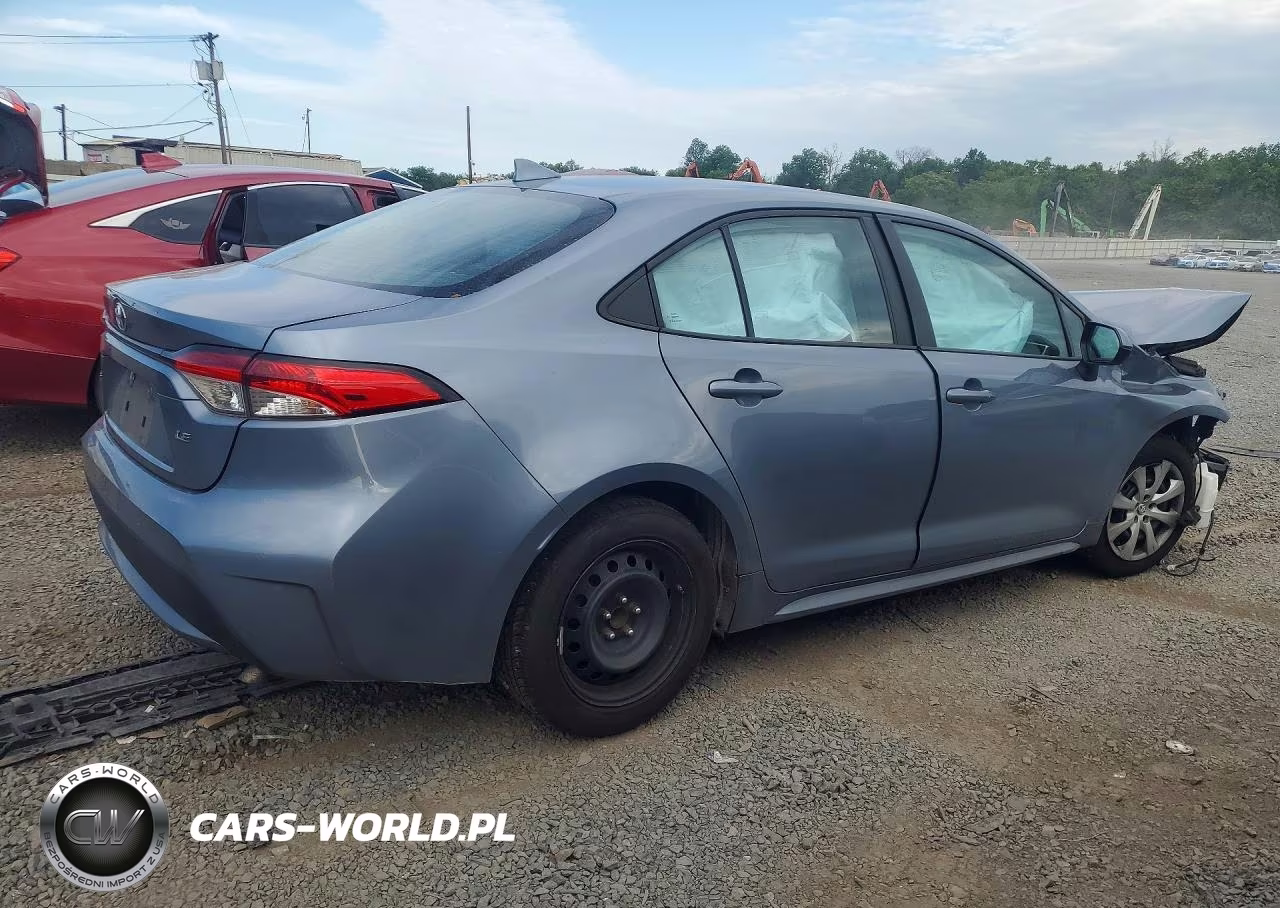 2022 Toyota Corolla Le VIN:5YFEPMAE0NP282849 - 3