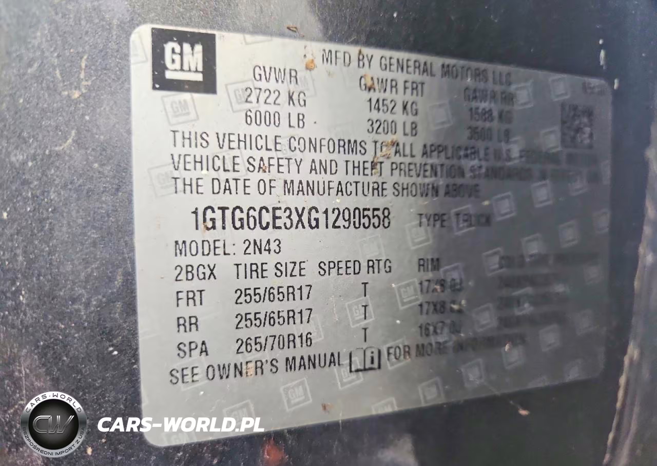 2016 GMC Canyon Sle VIN:1GTG6CE3XG1290558 - 13