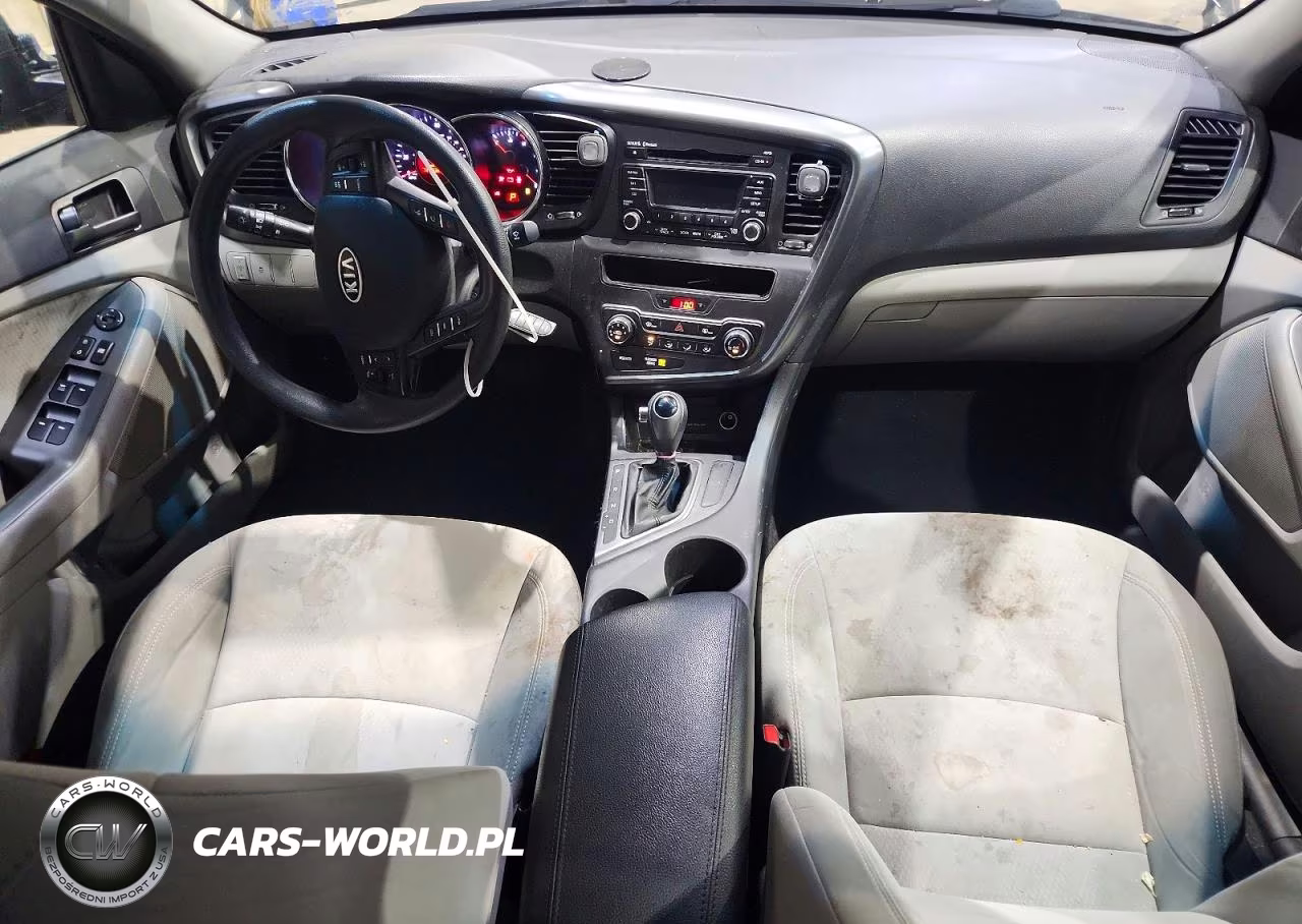 2012 Kia Optima Lx VIN:KNAGM4A77C5290098 - 8