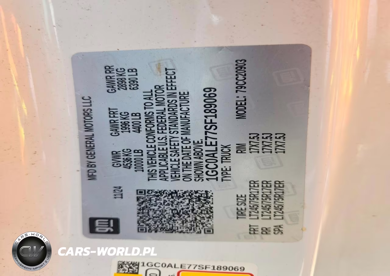 2025 Chevrolet Silverado C2500 Heavy Duty VIN:1GC0ALE77SF189069 - 12