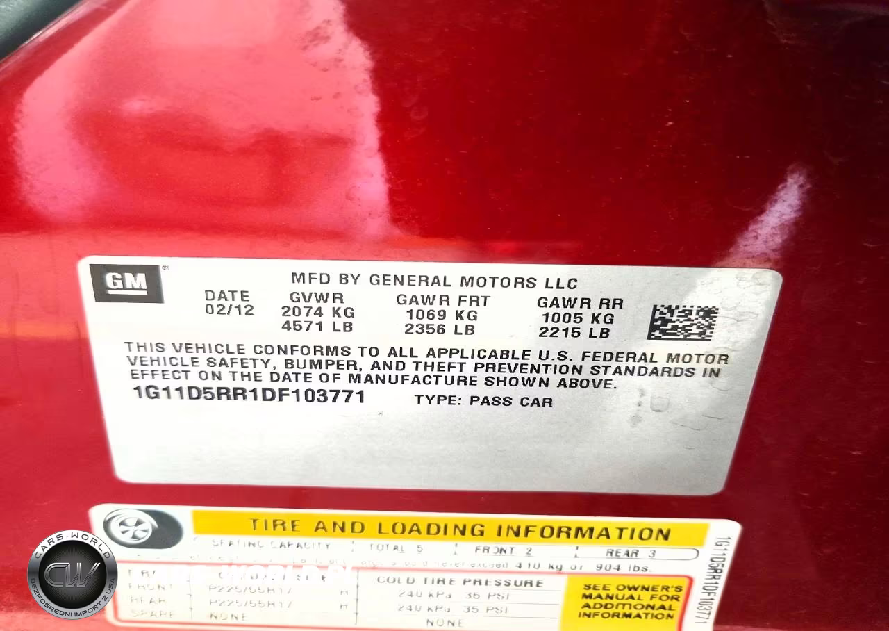 2013 Chevrolet Malibu 1Lt VIN:1G11D5RR1DF103771 - 12