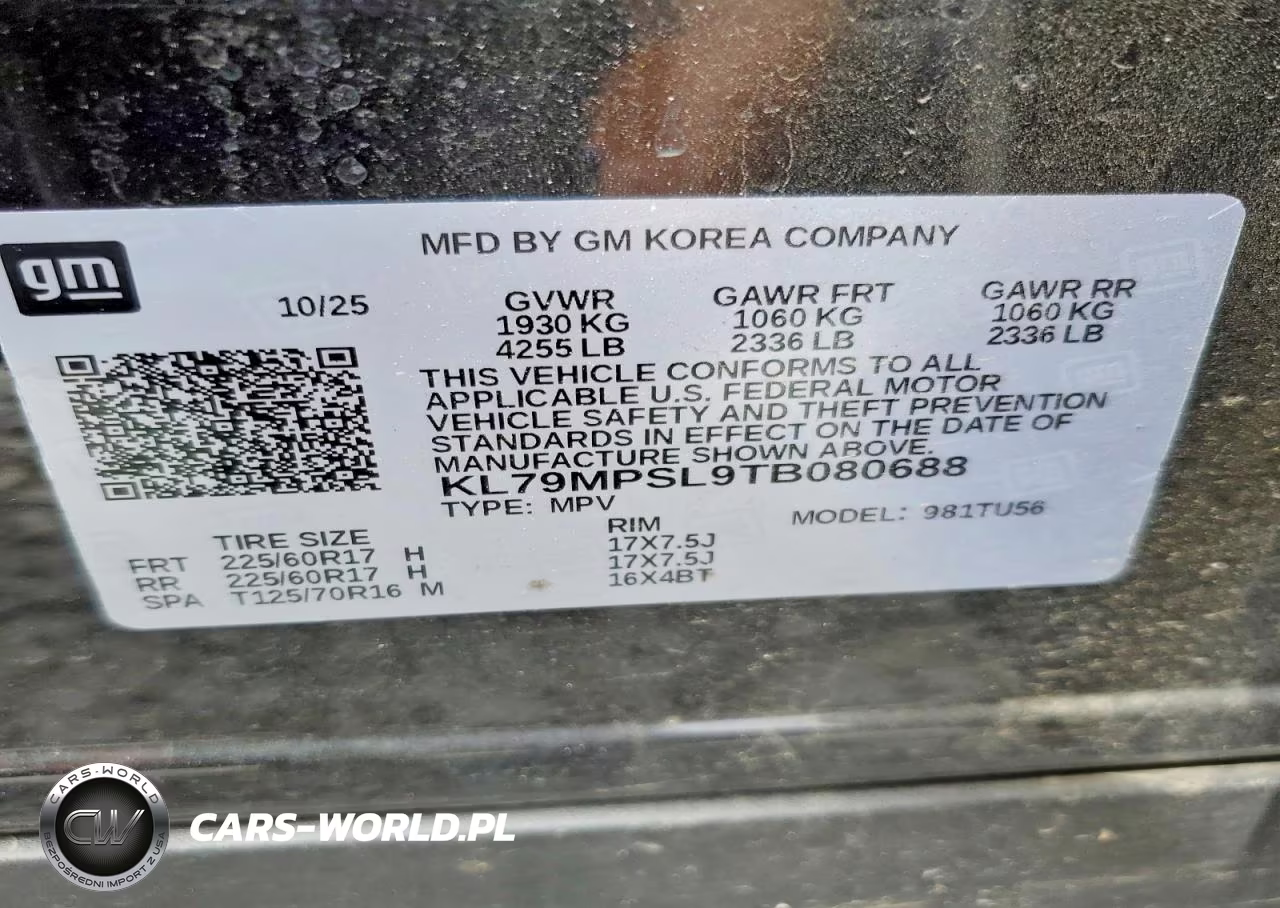 2026 Chevrolet Trailblazer Lt VIN:KL79MPSL9TB080688 - 14