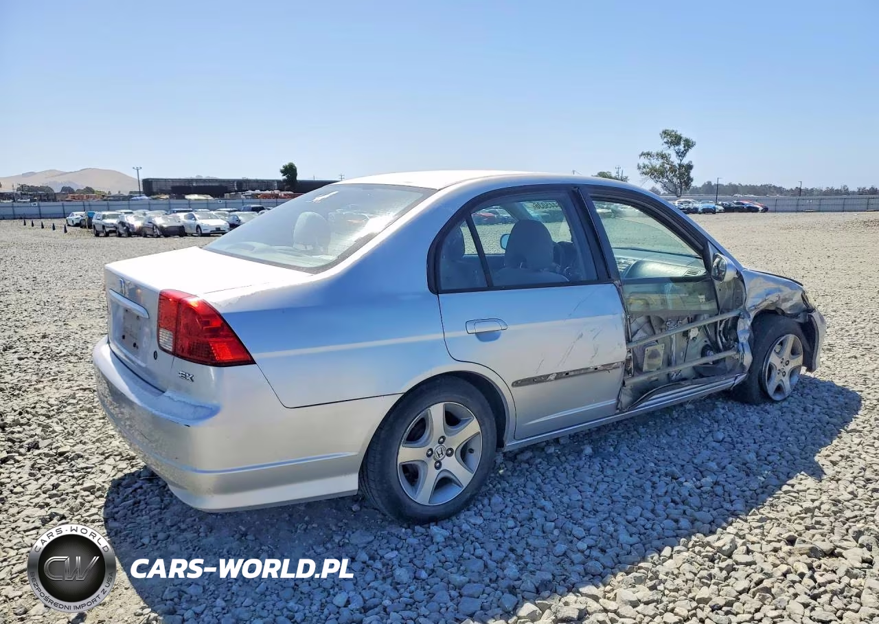 2004 Hond Civic VIN:2HGES26744H561207 - 3