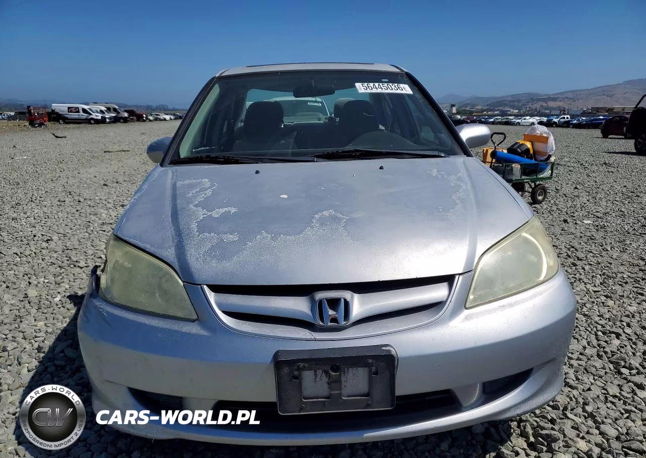 2004 Hond Civic VIN:2HGES26744H561207 - 5