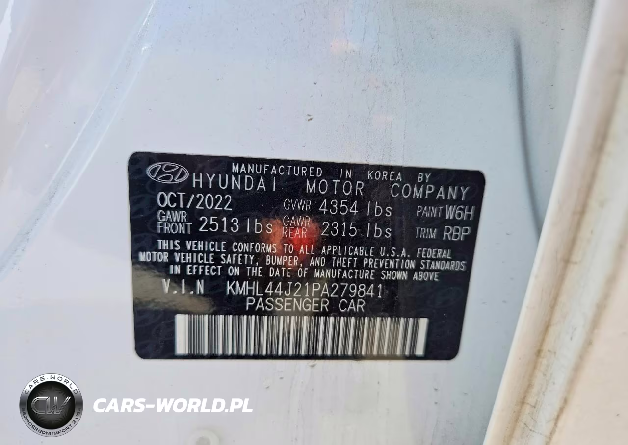2023 Hyundai Sonata Sel Plus VIN:KMHL44J21PA279841 - 12