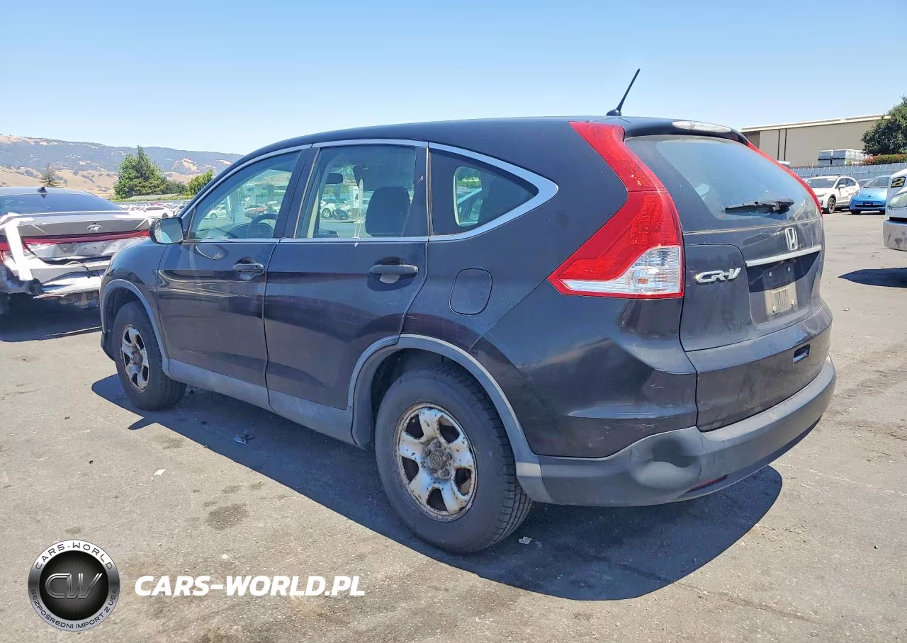 2013 Honda Cr-V Lx VIN:5J6RM3H36DL018996 - 2