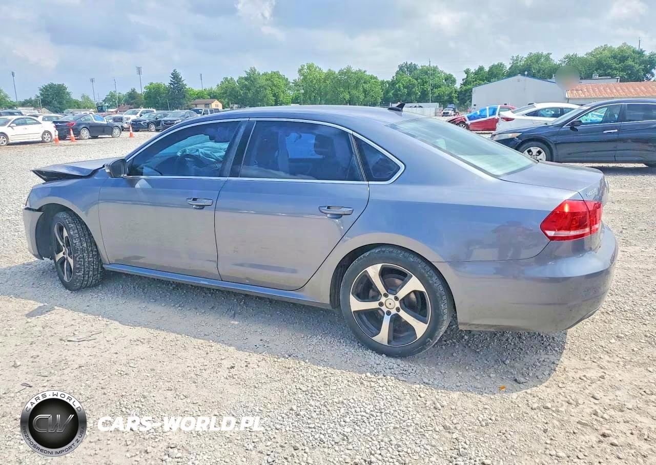 2015 Volkswagen Passat Se VIN:1VWBV7A3XFC025648 - 2