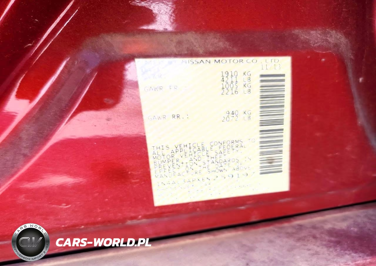 2014 Nissan Altima 2.5 S VIN:1N4AL3APXEN259197 - 12