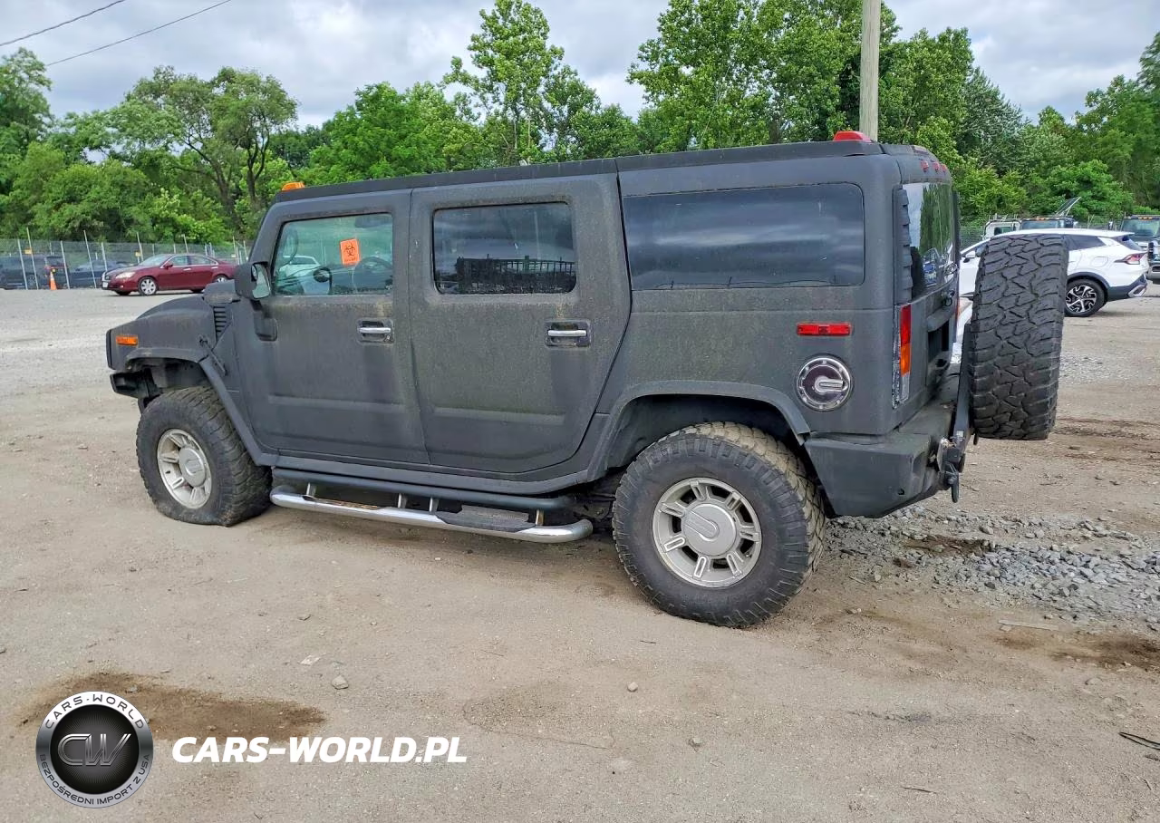 2003 Hummer H2 VIN:5GRGN23U53H138681 - 2