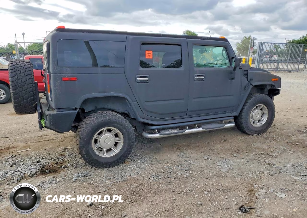 2003 Hummer H2 VIN:5GRGN23U53H138681 - 3