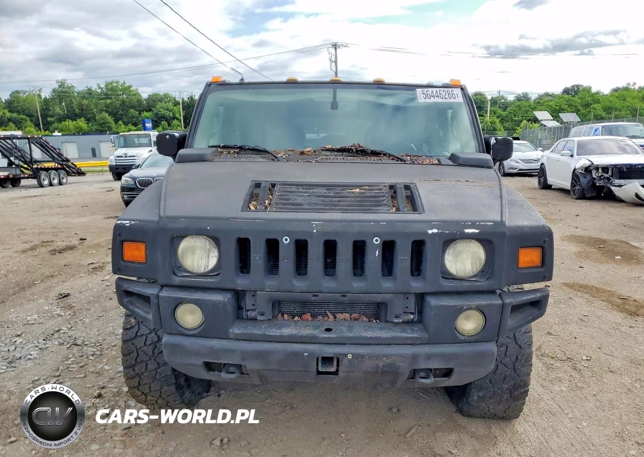 2003 Hummer H2 VIN:5GRGN23U53H138681 - 5