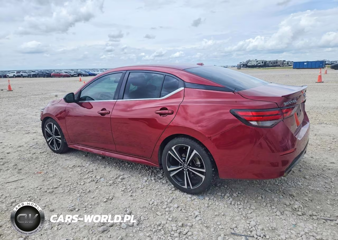 2022 Nissan Sentra Sr VIN:3N1AB8DV7NY256901 - 2