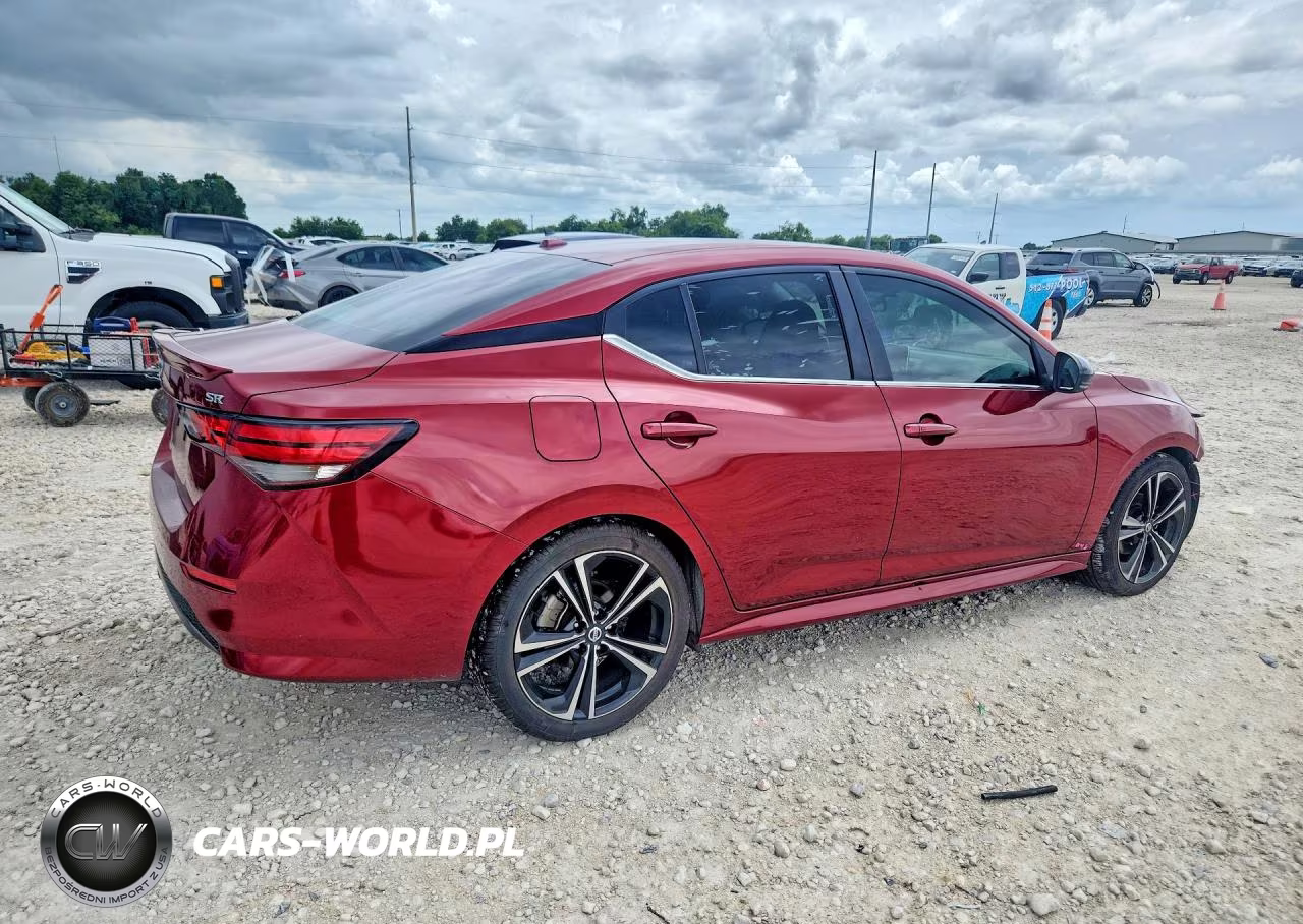 2022 Nissan Sentra Sr VIN:3N1AB8DV7NY256901 - 3