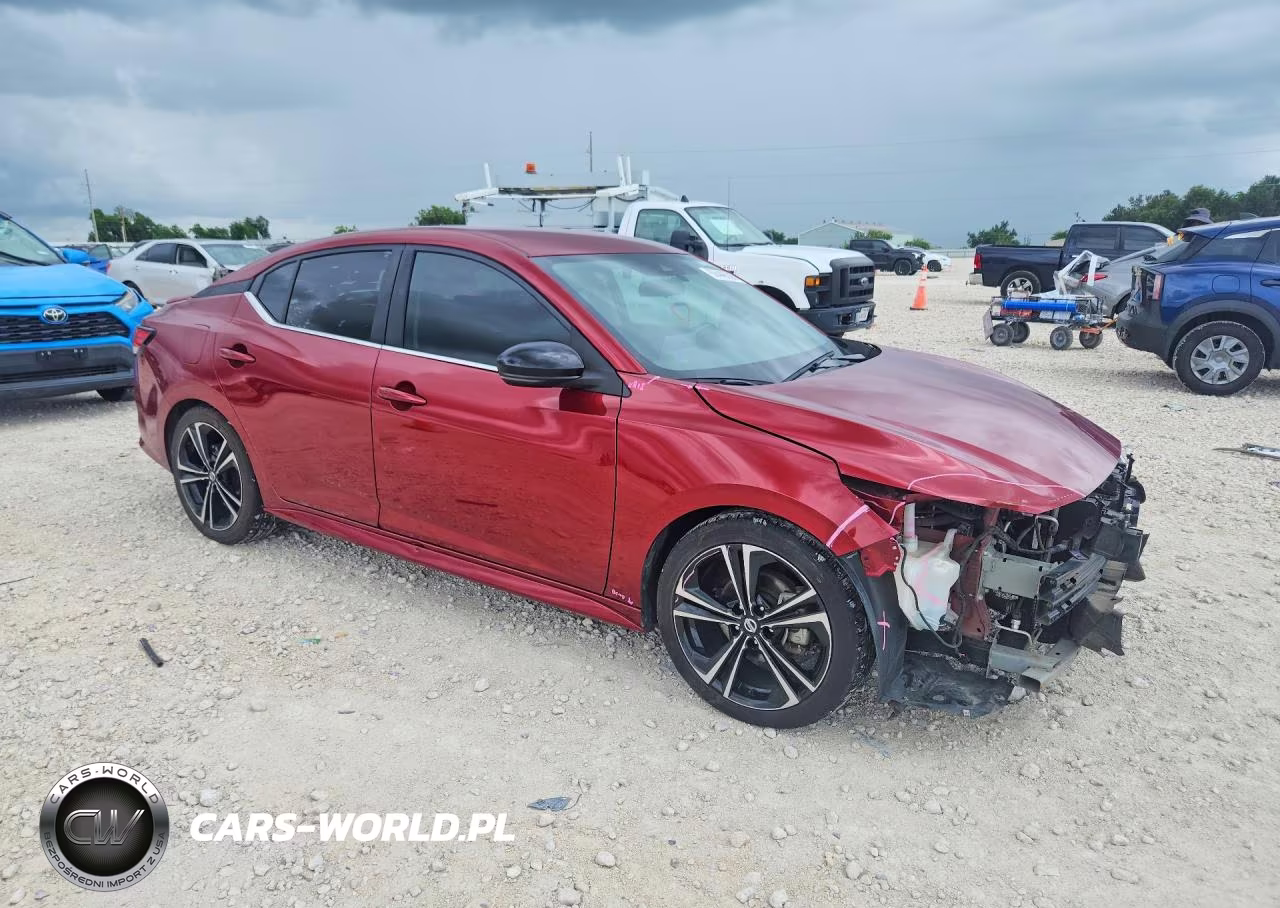 2022 Nissan Sentra Sr VIN:3N1AB8DV7NY256901 - 4